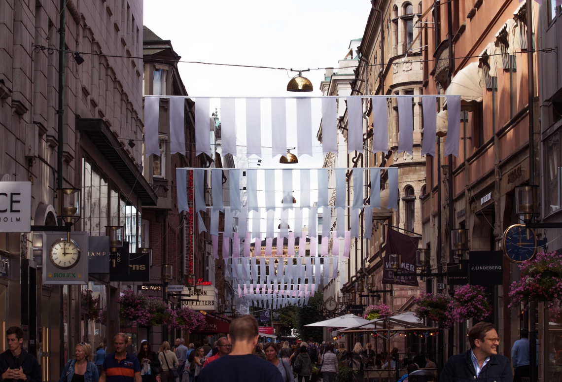 Flags to Infinity. Stockholm, Sweden.