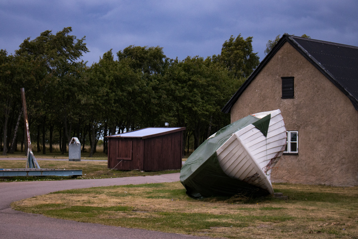 The Stranded Boat. Öland, Sweden.